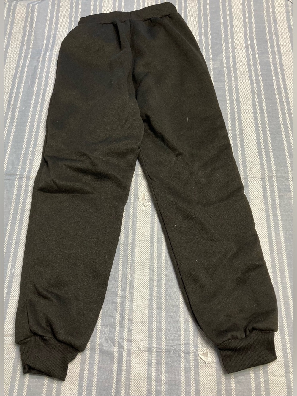 Kids Black Graphic Jogger Sweatpants with Colorful Character Print - Picture 8 of 8